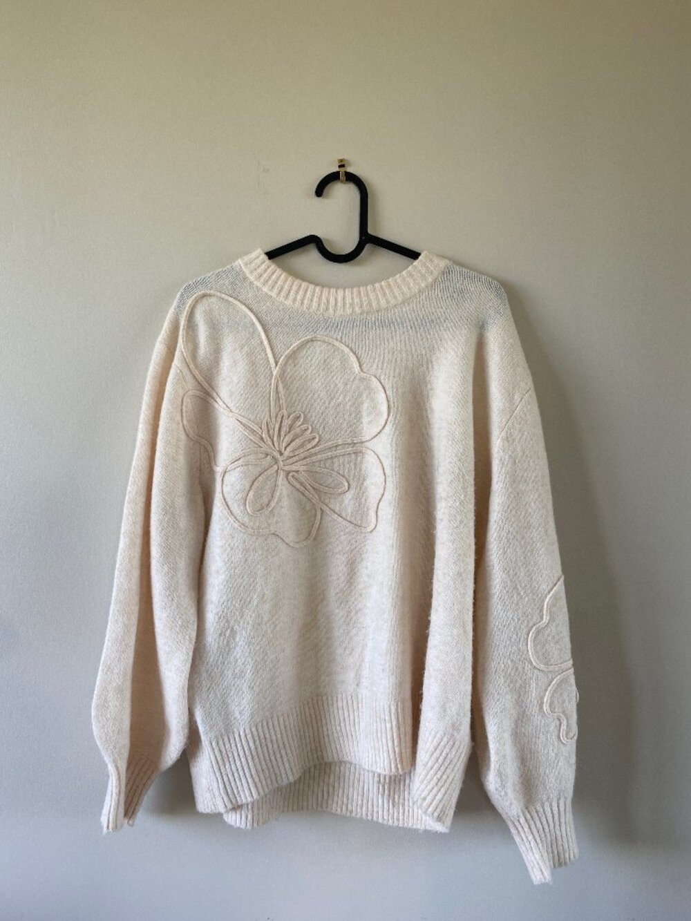 Reitmans Flower Embroidered Sweater
